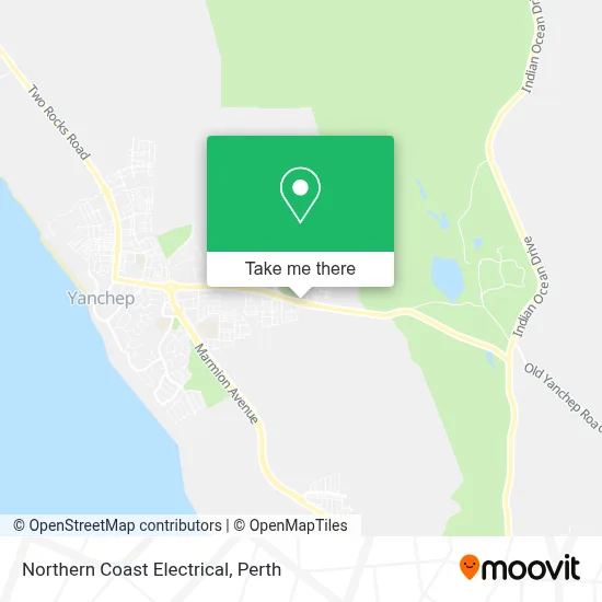 Mapa Northern Coast Electrical