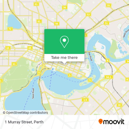 1 Murray Street map