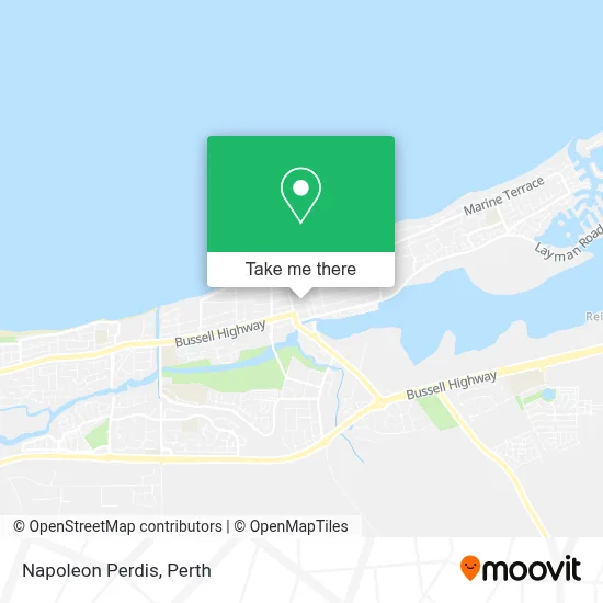 Mapa Napoleon Perdis