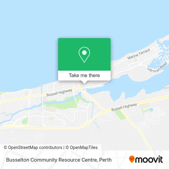 Mapa Busselton Community Resource Centre