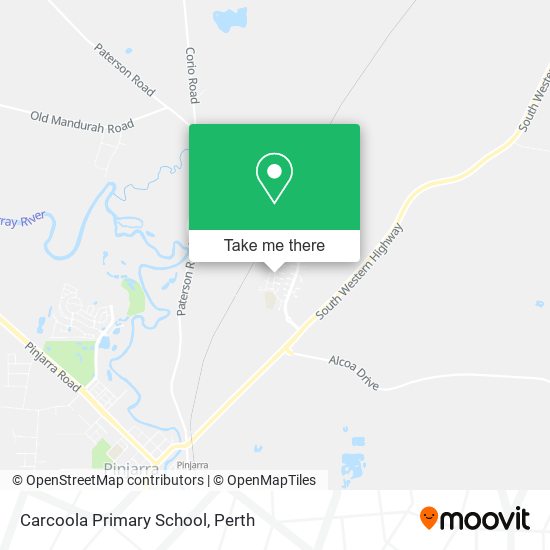 Carcoola Primary School map