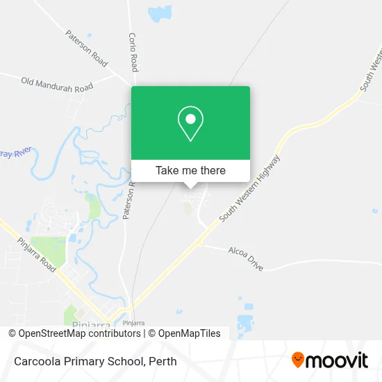 Mapa Carcoola Primary School
