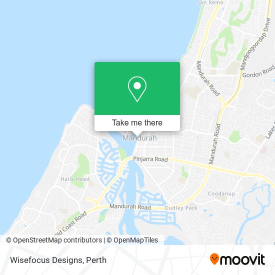 Wisefocus Designs map