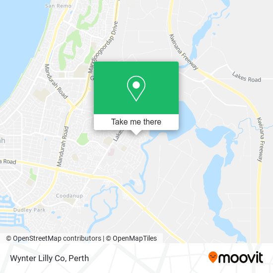 Wynter Lilly Co map