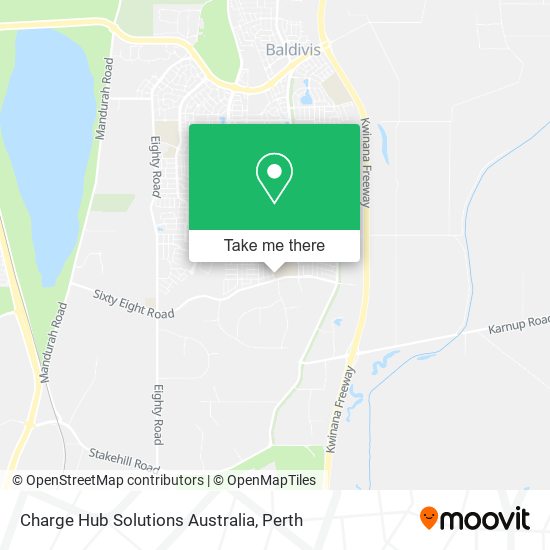 Charge Hub Solutions Australia map