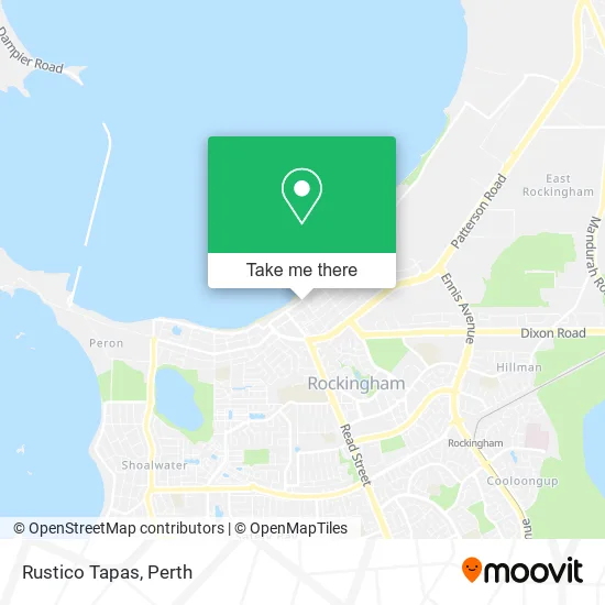 Mapa Rustico Tapas