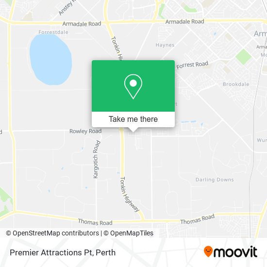 Premier Attractions Pt map