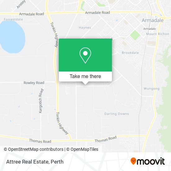 Attree Real Estate map