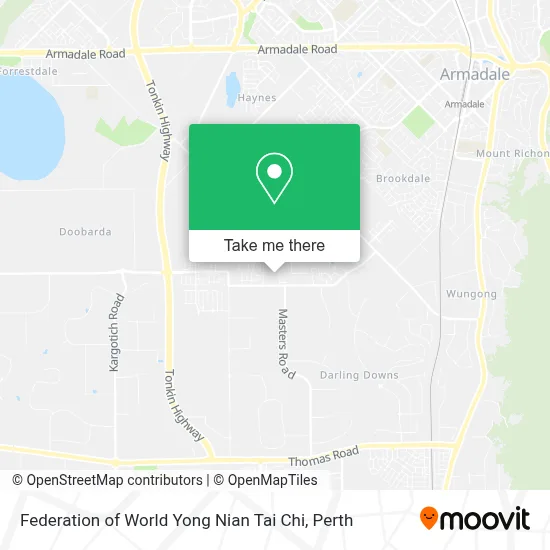 Mapa Federation of World Yong Nian Tai Chi