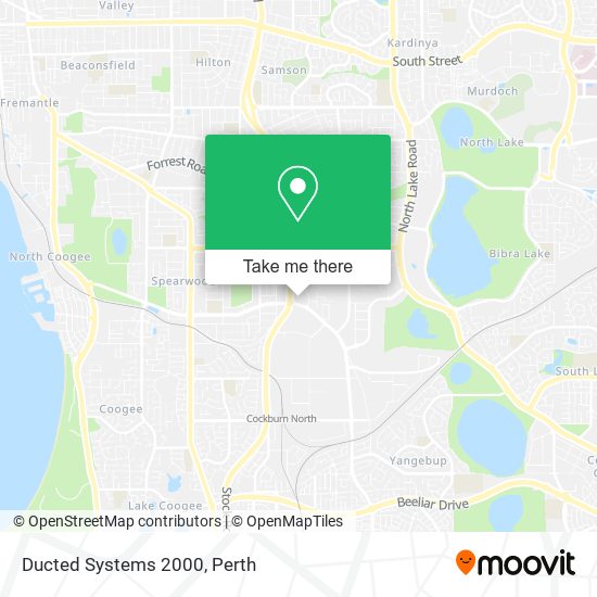 Ducted Systems 2000 map