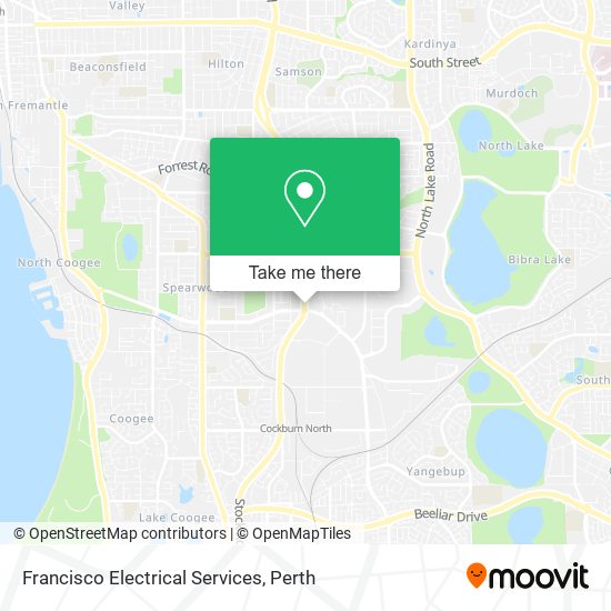 Mapa Francisco Electrical Services