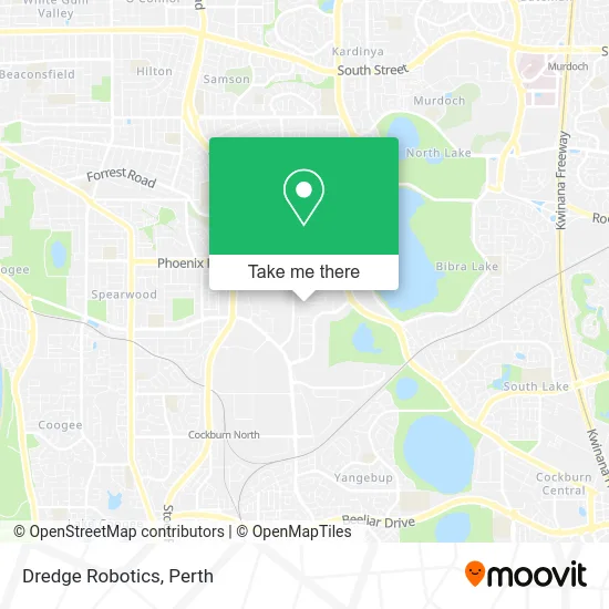 Mapa Dredge Robotics