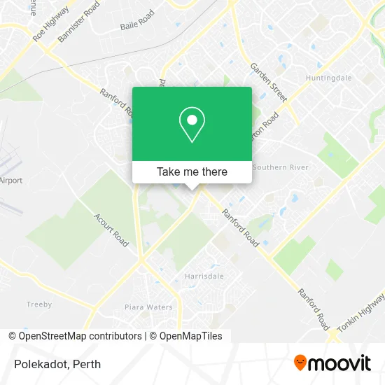 Mapa Polekadot