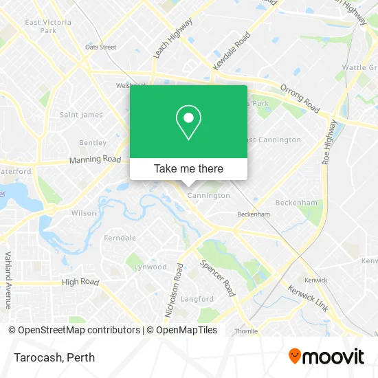 Tarocash map