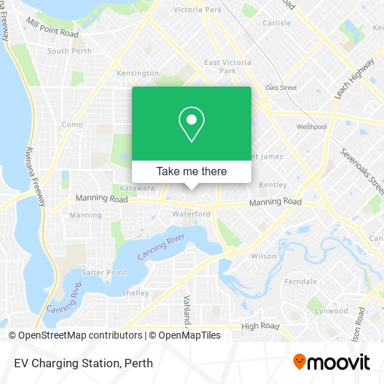 EV Charging Station map