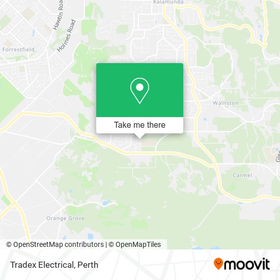 Tradex Electrical map