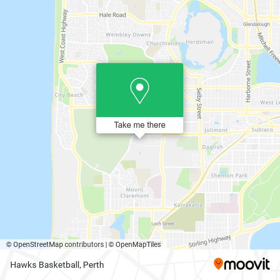 Hawks Basketball map