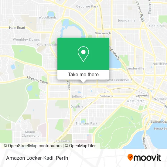 Mapa Amazon Locker-Kadi