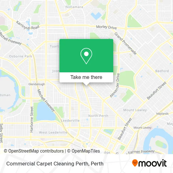 Mapa Commercial Carpet Cleaning Perth