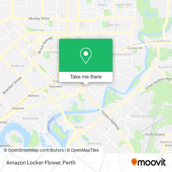 Amazon Locker-Flower map