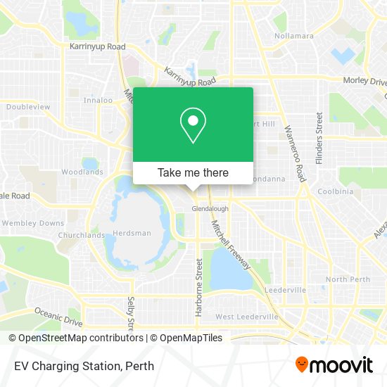 EV Charging Station map