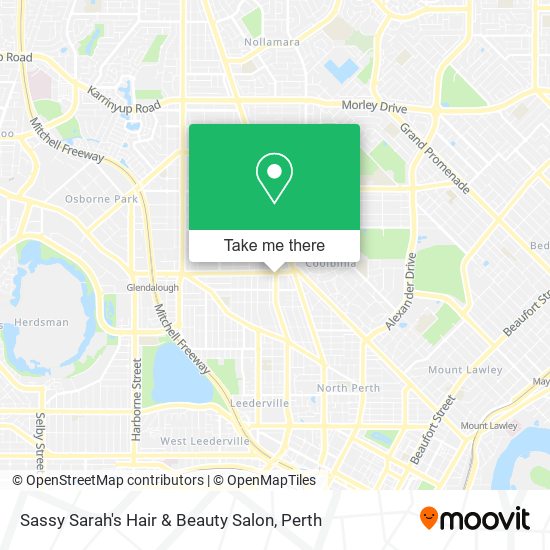 Sassy Sarah's Hair & Beauty Salon map