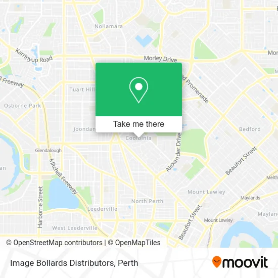 Mapa Image Bollards Distributors