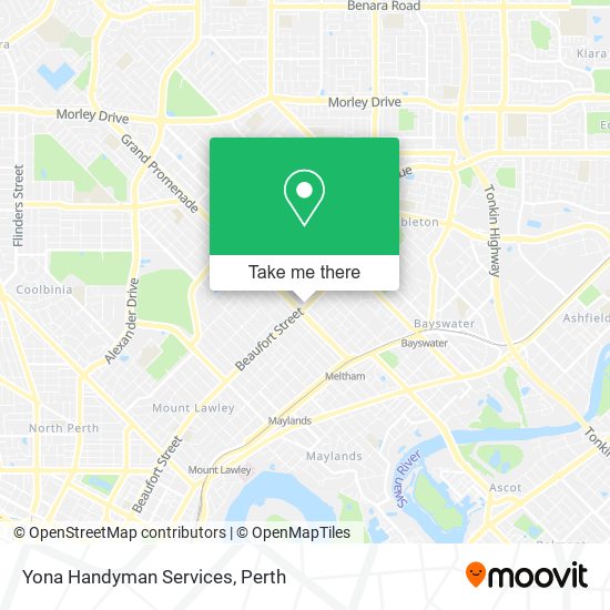 Yona Handyman Services map