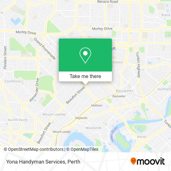 Mapa Yona Handyman Services