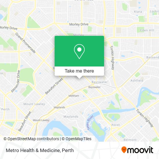 Metro Health & Medicine map