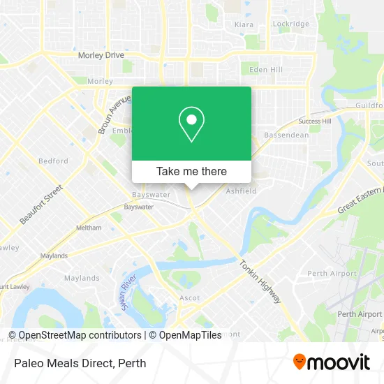 Mapa Paleo Meals Direct