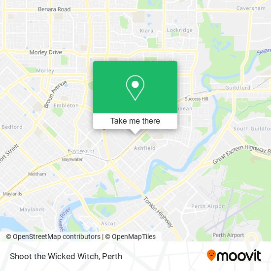 Shoot the Wicked Witch map