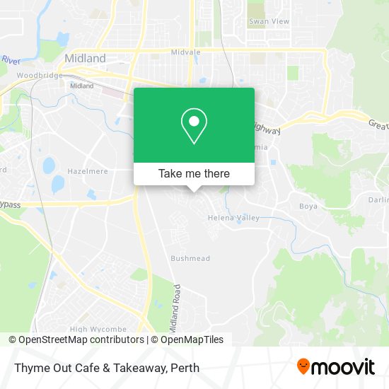 Thyme Out Cafe & Takeaway map