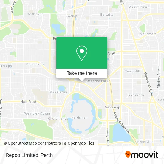 Repco Limited map