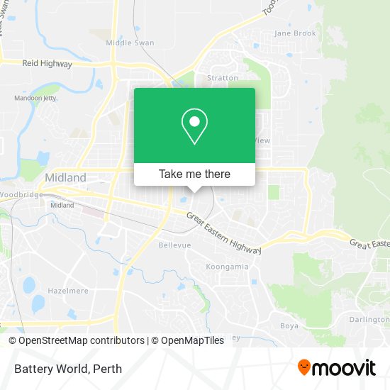 Mapa Battery World