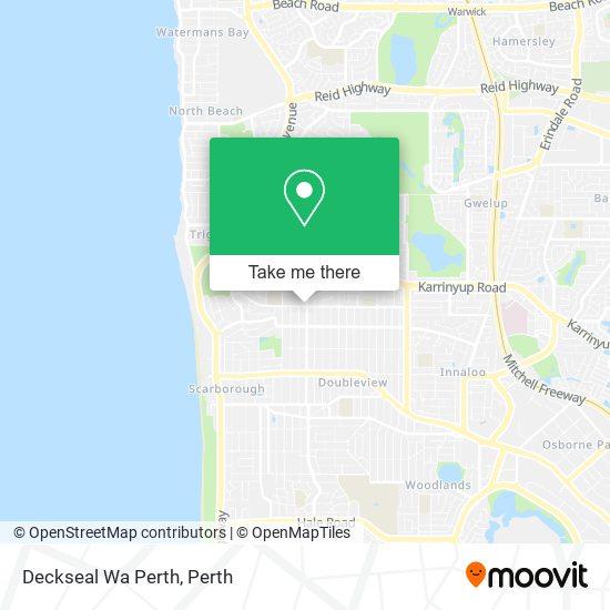 Deckseal Wa Perth map