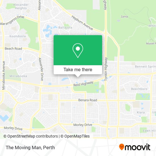 The Moving Man map