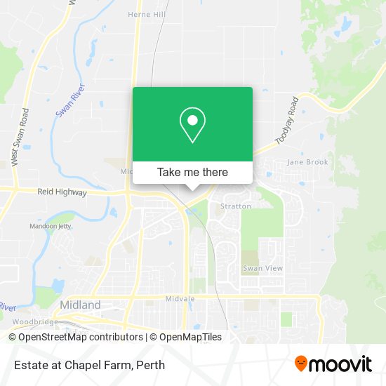 Estate at Chapel Farm map