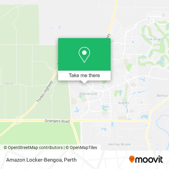 Amazon Locker-Bengoa map