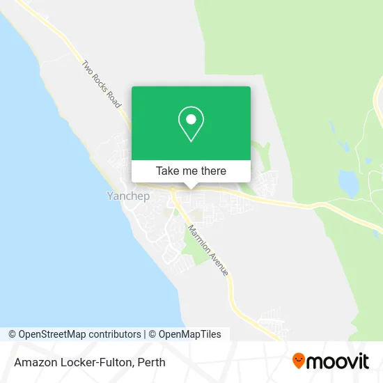 Mapa Amazon Locker-Fulton