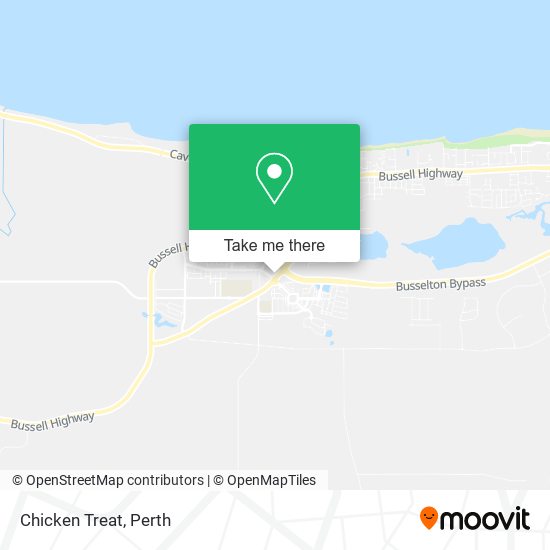 Chicken Treat map