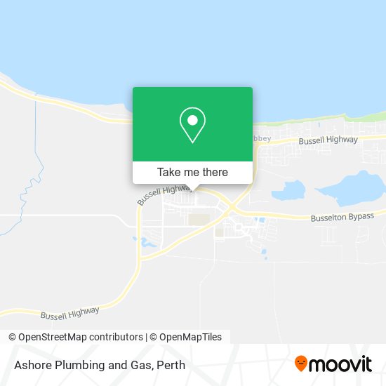 Mapa Ashore Plumbing and Gas