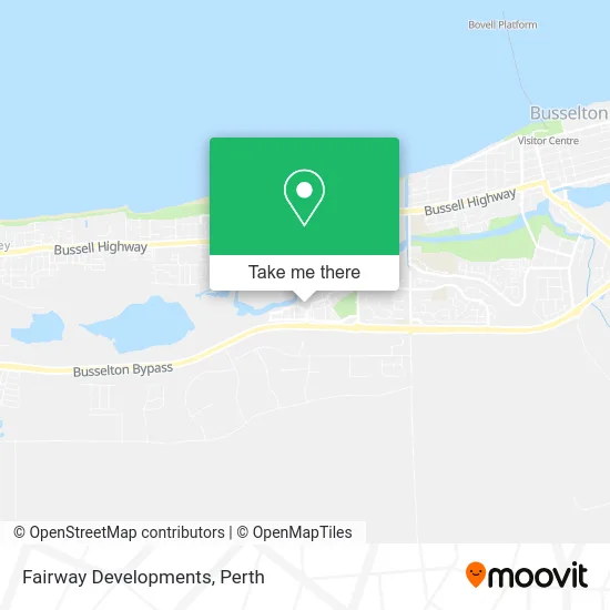 Mapa Fairway Developments