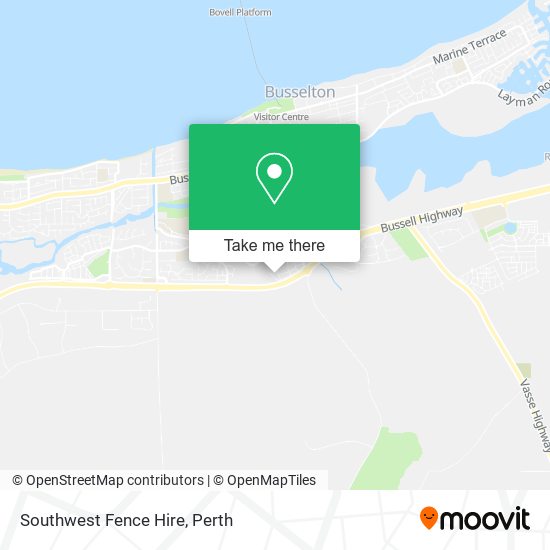 Southwest Fence Hire map