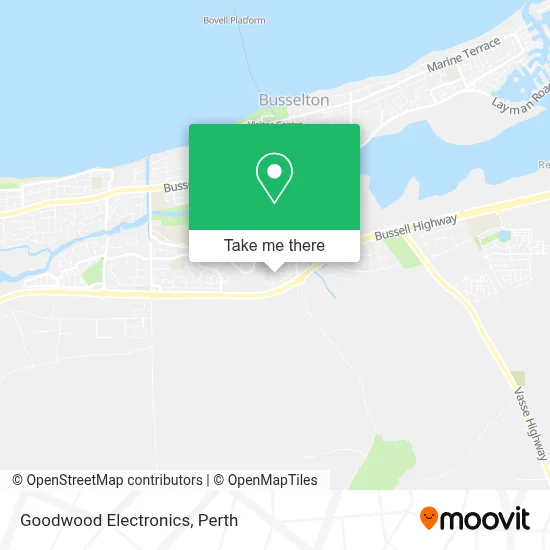 Mapa Goodwood Electronics