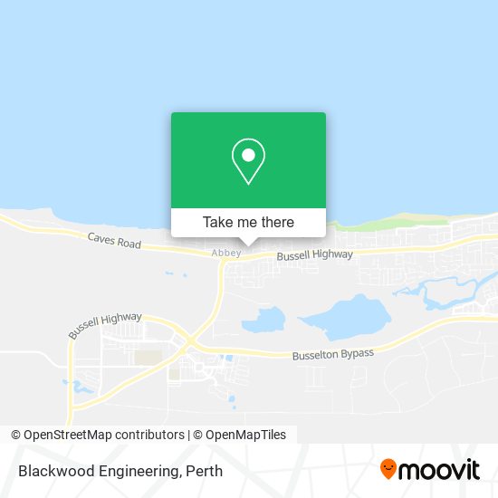 Mapa Blackwood Engineering