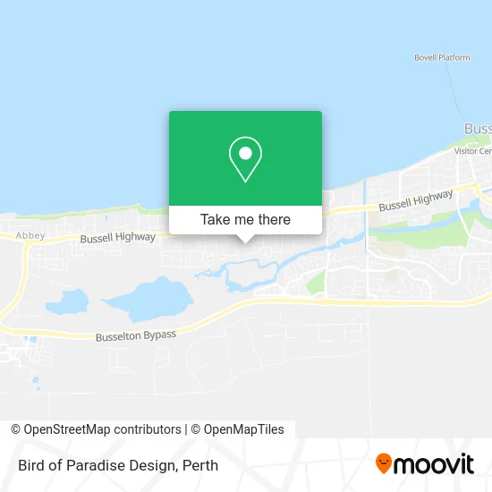 Mapa Bird of Paradise Design