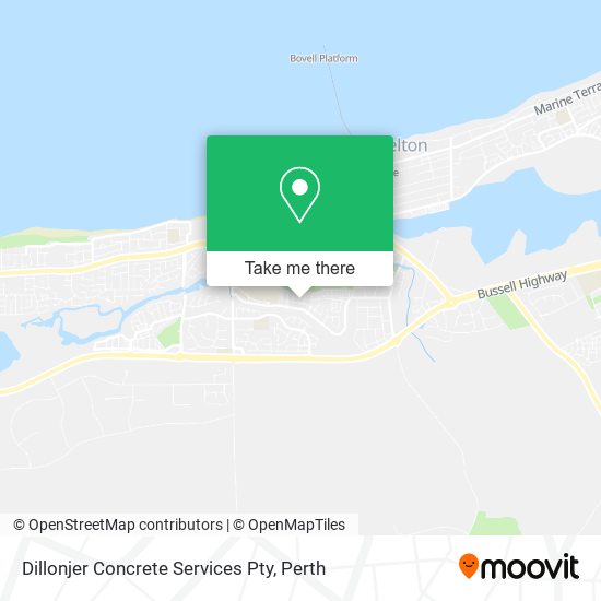 Dillonjer Concrete Services Pty map