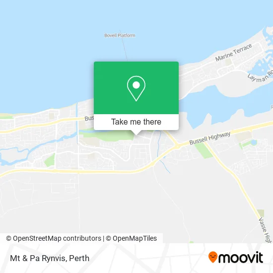 Mt & Pa Rynvis map