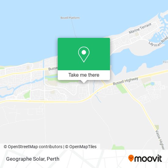 Geographe Solar map